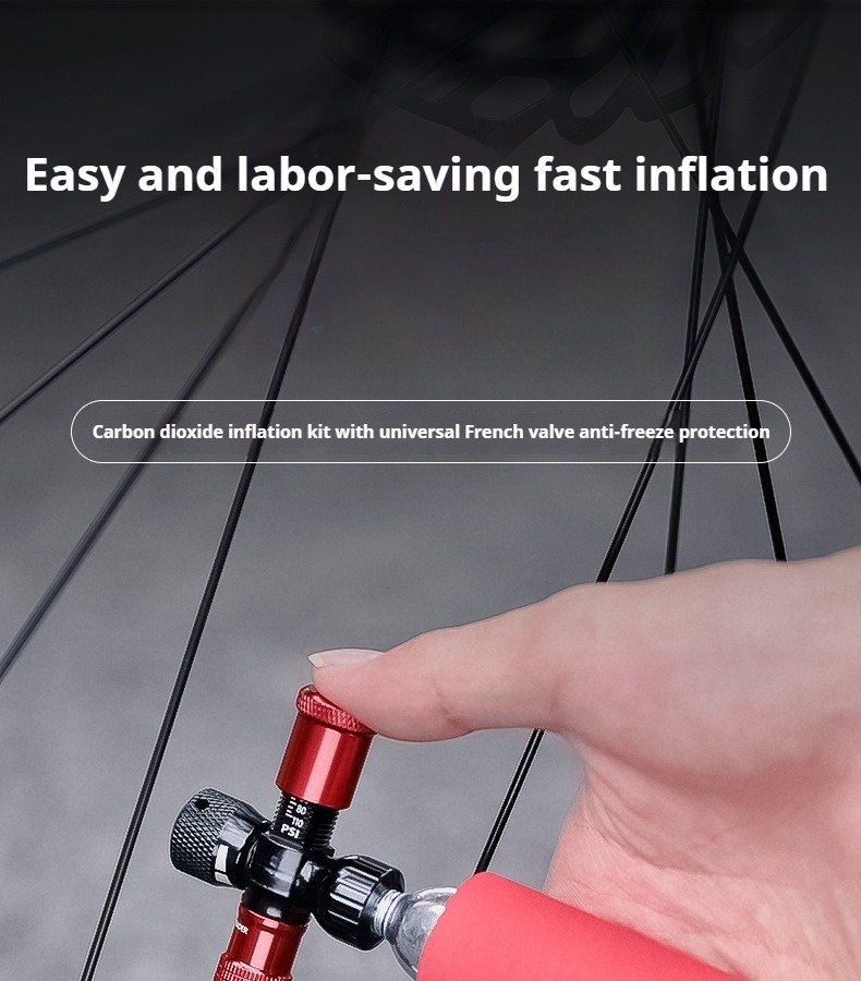 CO2 bike pump