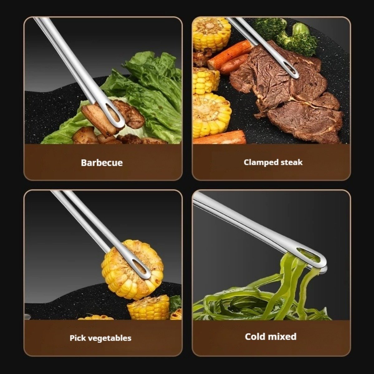 restaurant grade grill set