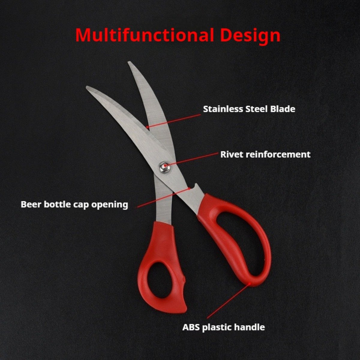430 stainless steel grill tools with bottle opener
