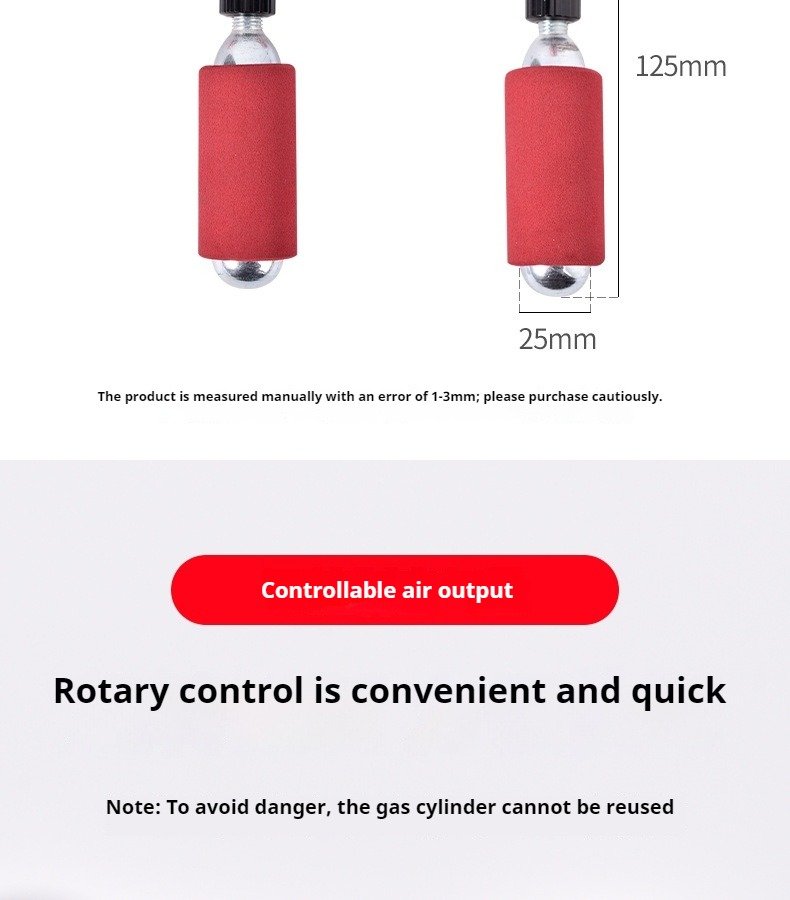 emergency bike pump for road bikes