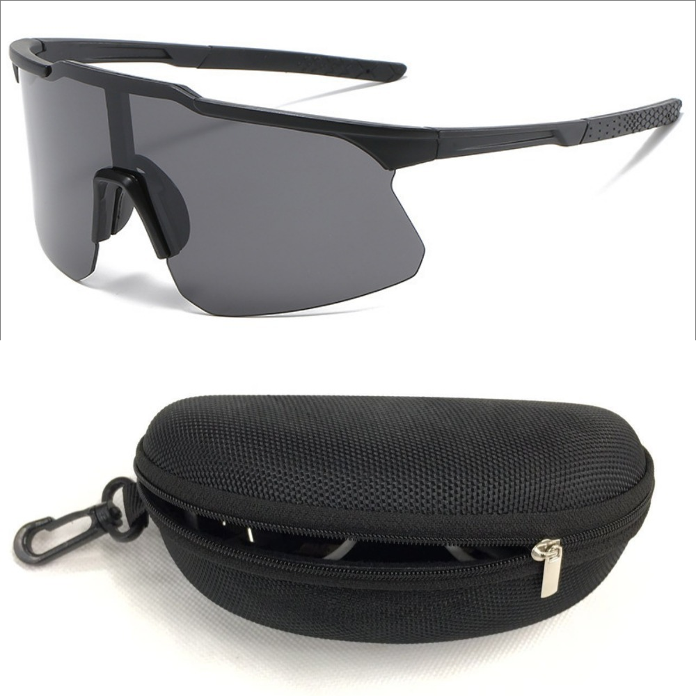 Unbreakable PC material: Scratch-resistant and shatterproof, perfect for rugged outdoor use. Sleek racing-style frames in black, white, or colorful accents.