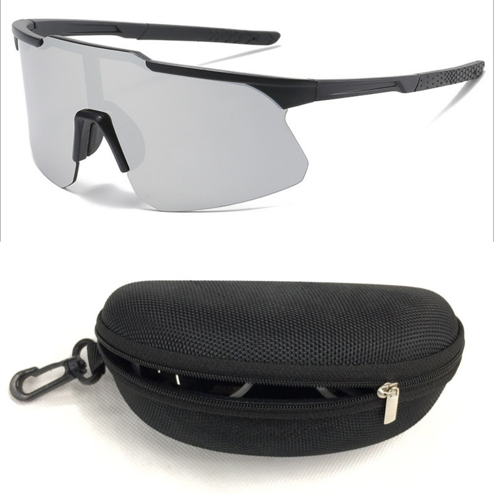 Riding Glasses for Men Women | UV400 Polarized Sport Sunglasses Cycling Mountain Bike Snowboard Goggles Outdoor - Windproof Anti-Fog PC Frame