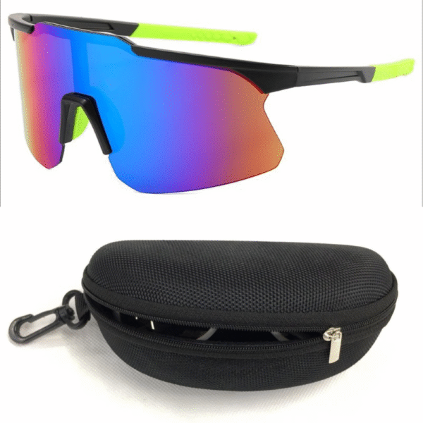 Riding Glasses for Men Women | UV400 Polarized Sport Sunglasses Cycling Mountain Bike Snowboard Goggles Outdoor - Windproof Anti-Fog PC Frame
