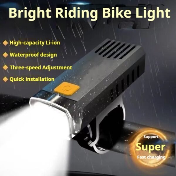 rechargeable bike light