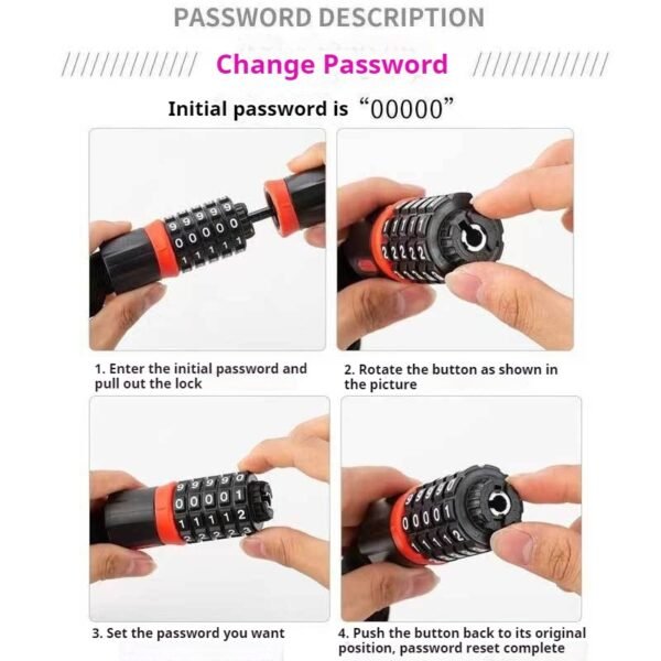 heavy-duty bicycle lock