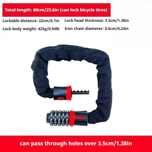 alloy bike lock