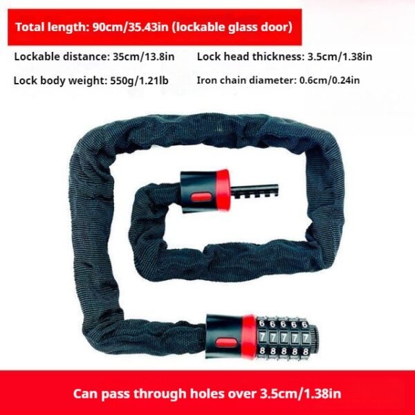 mountain bike security lock