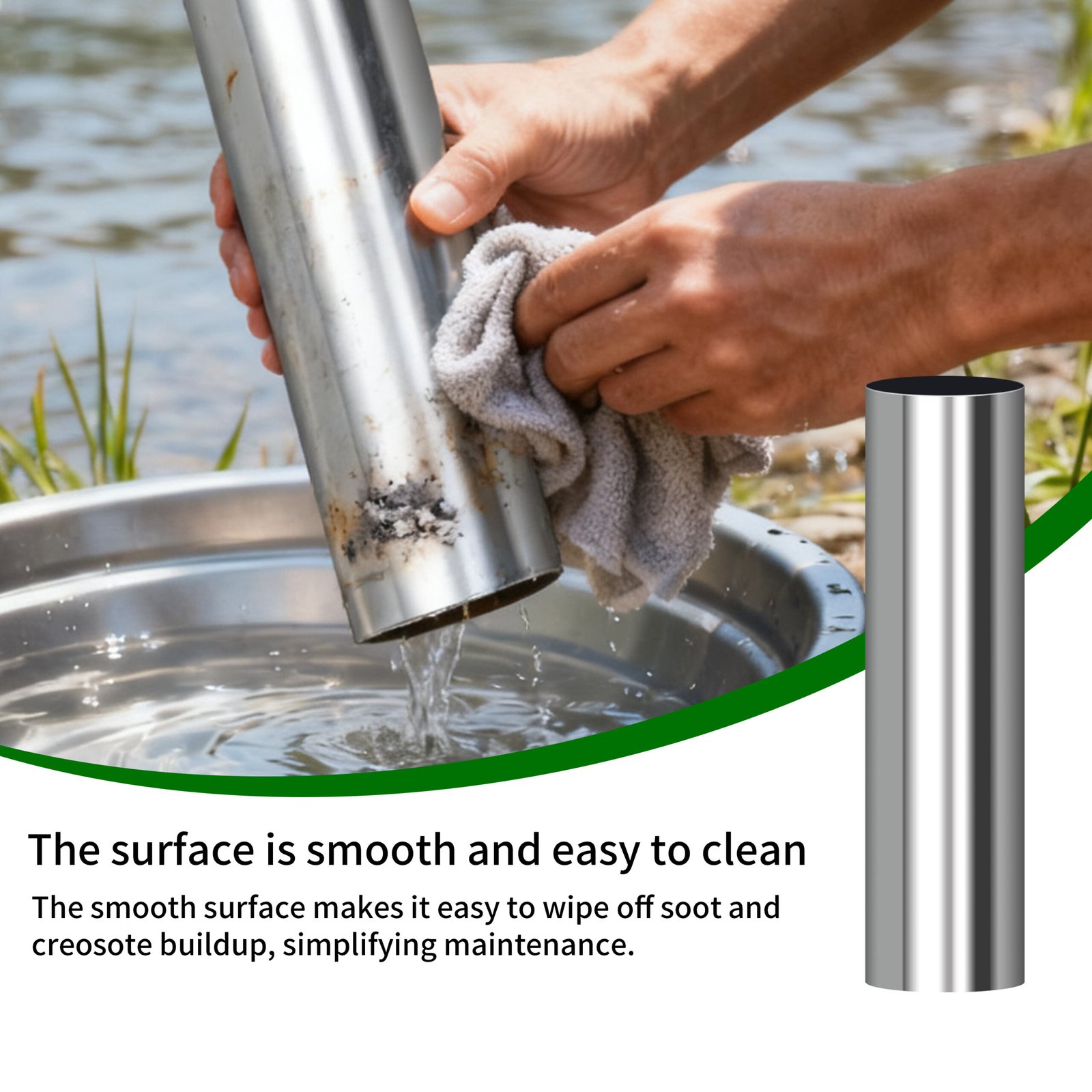 titanium foil chimney