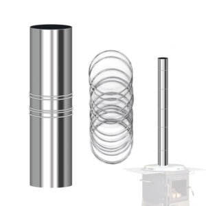 titanium wood stove chimney