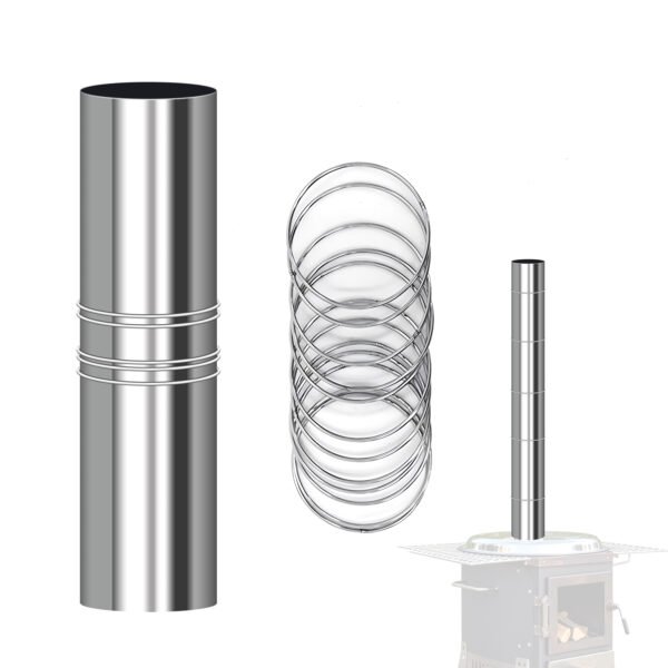 foldable chimney pipe