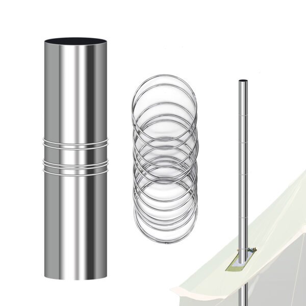 titanium foil chimney