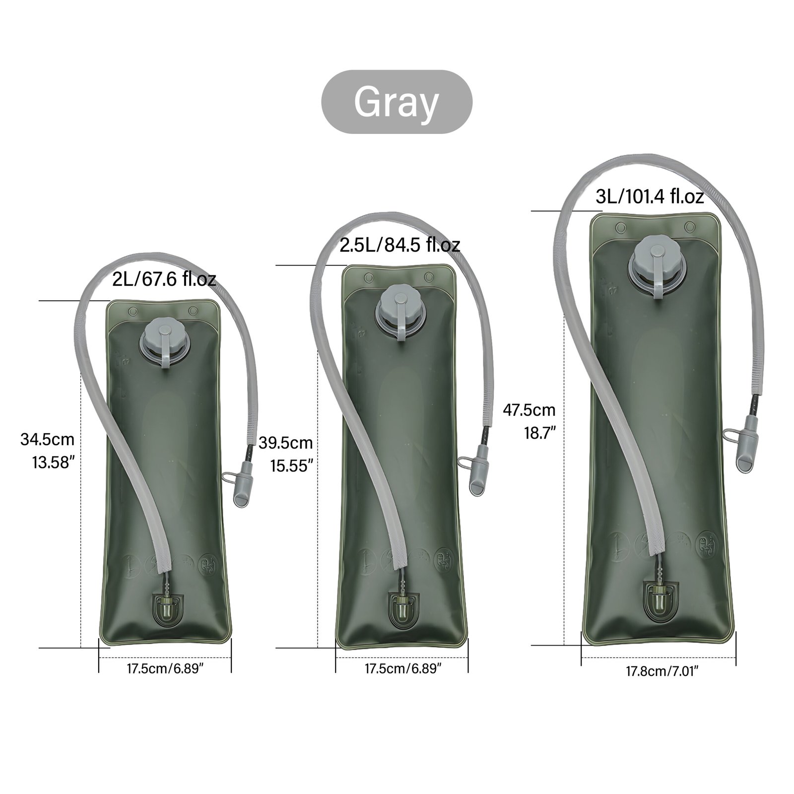 BPA-free hydration system for running