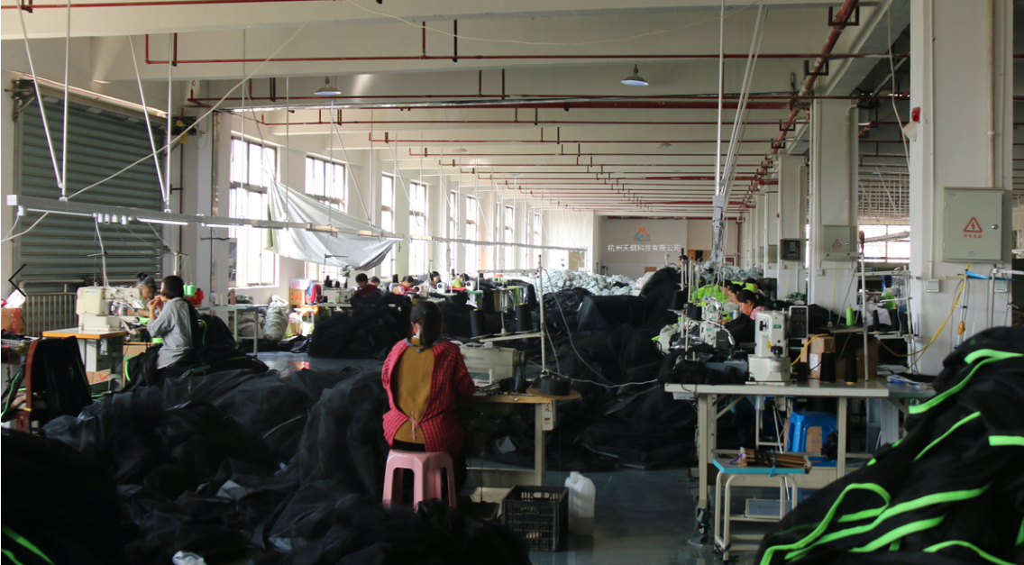 GPao Outdoor Clothing B2B Factory Workshop Hangzhou China