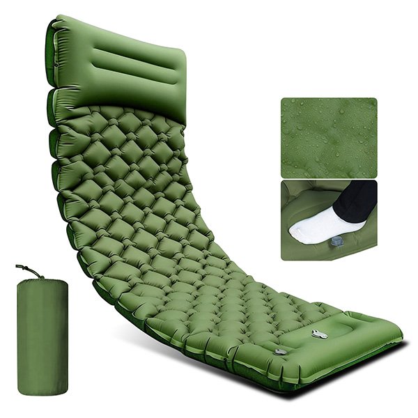 self-inflating sleeping mats for camping